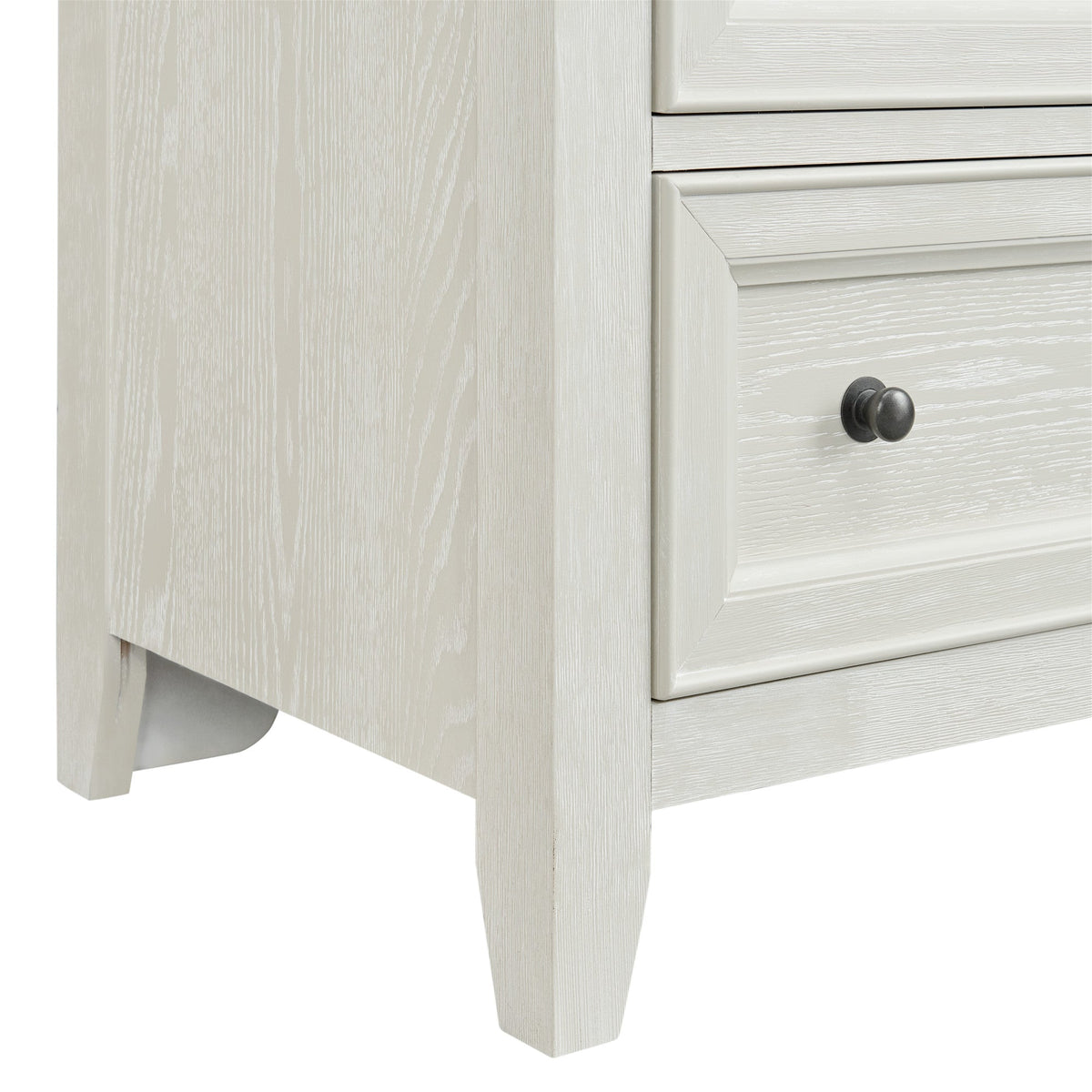 Gypsum Whitewash 6-Drawer Chest