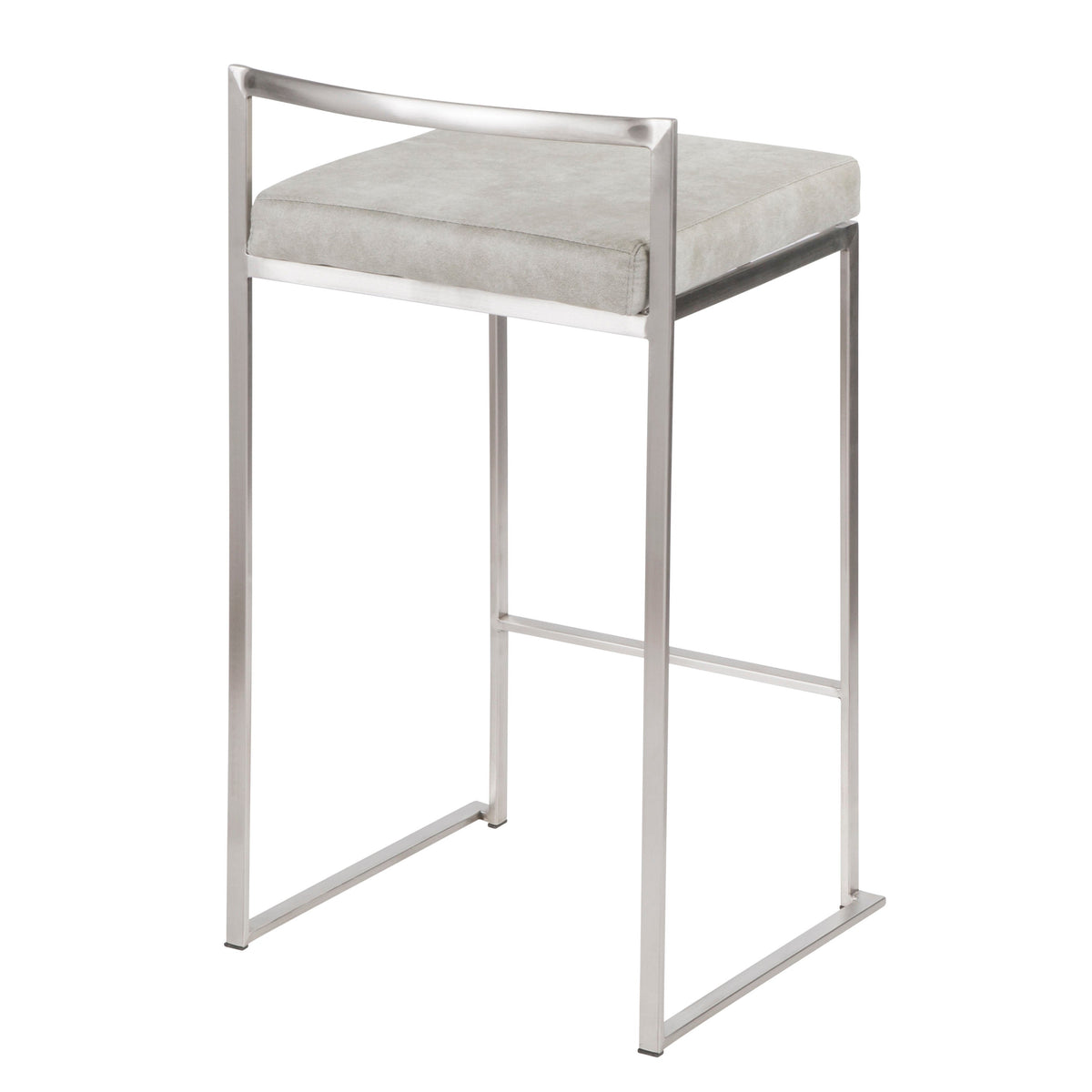 26" Contemporary Stackable Counter Stool Set