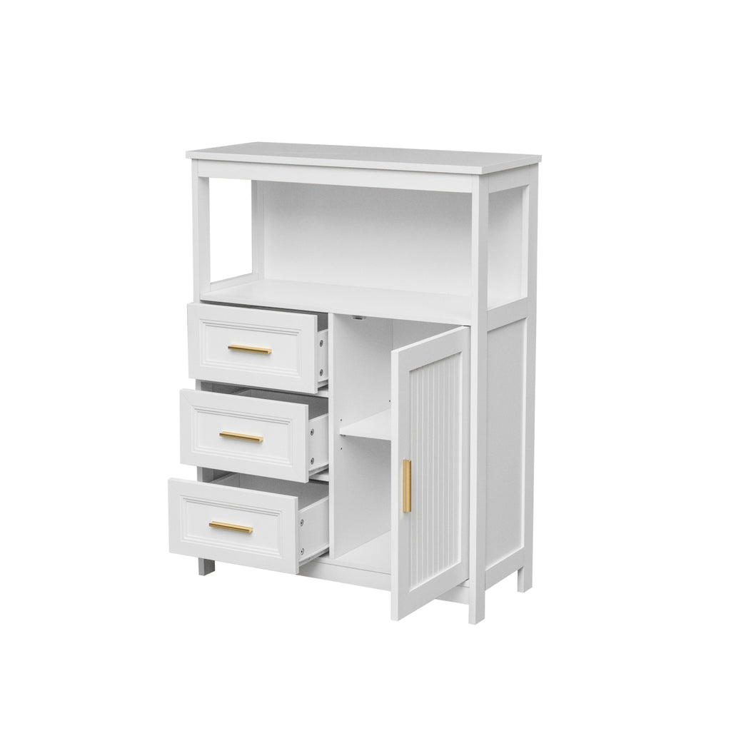 Kitchen Storage Cabinet - Modern Buffet Design