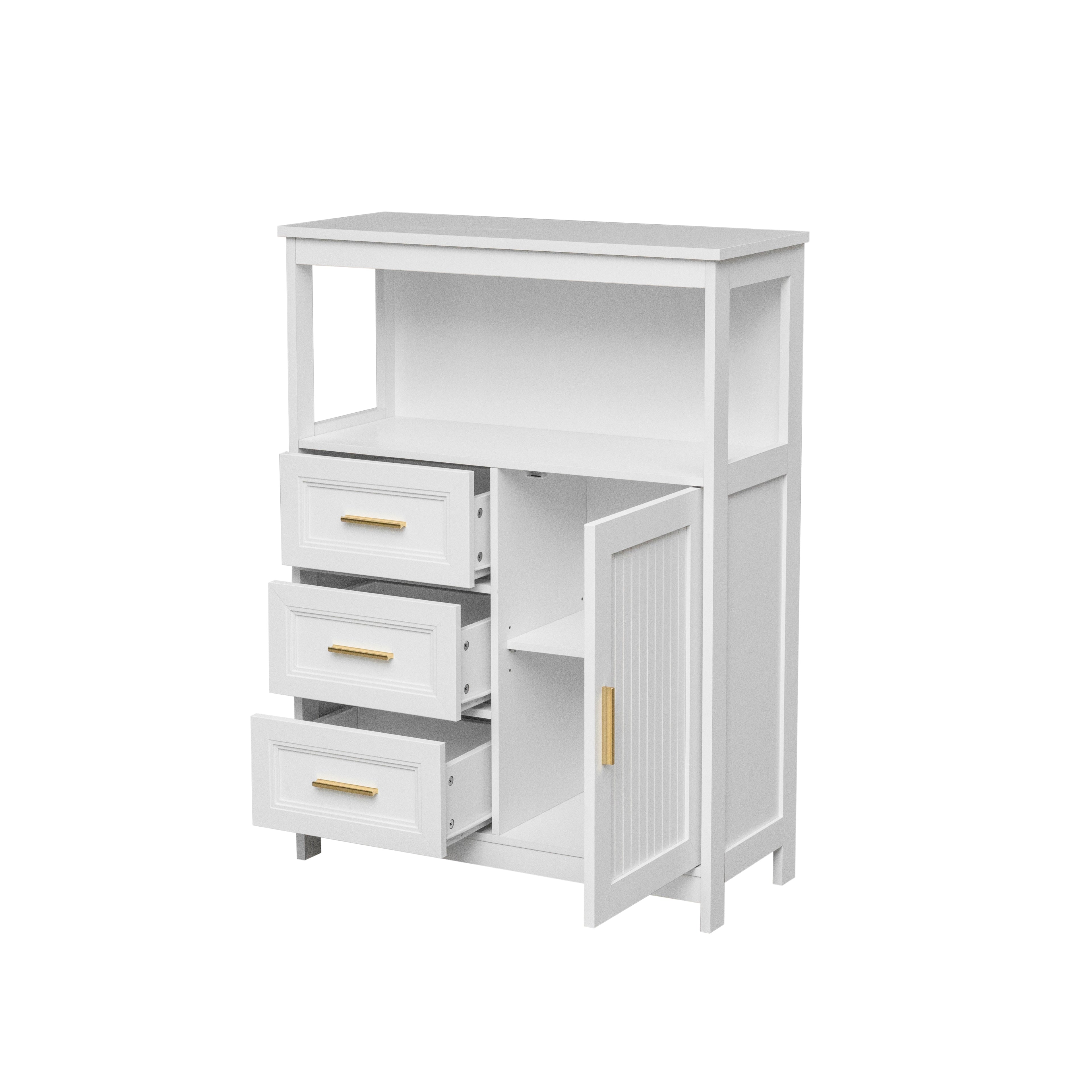 Kitchen Storage Cabinet - Modern Buffet Design