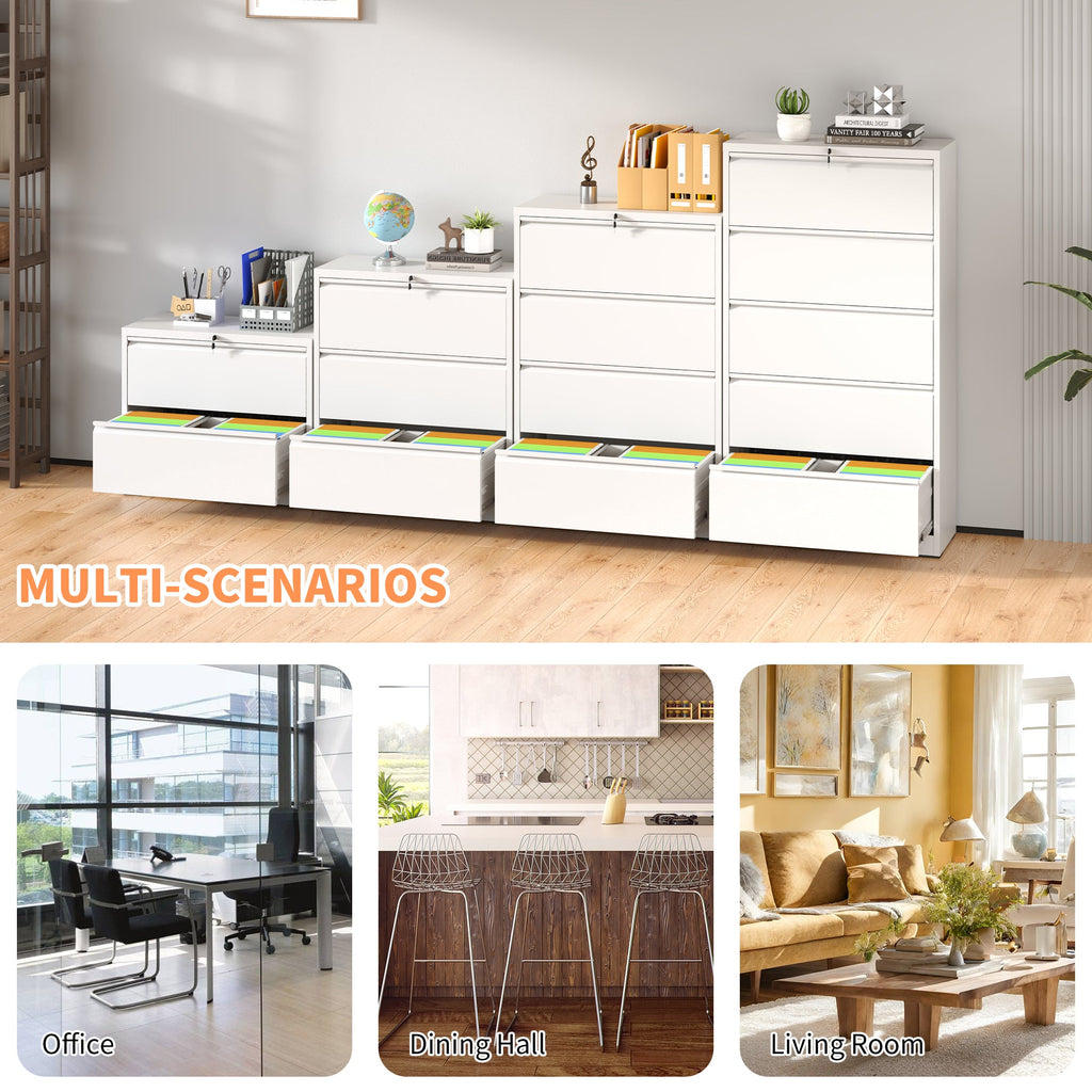 3 Drawer Lateral File Cabinet