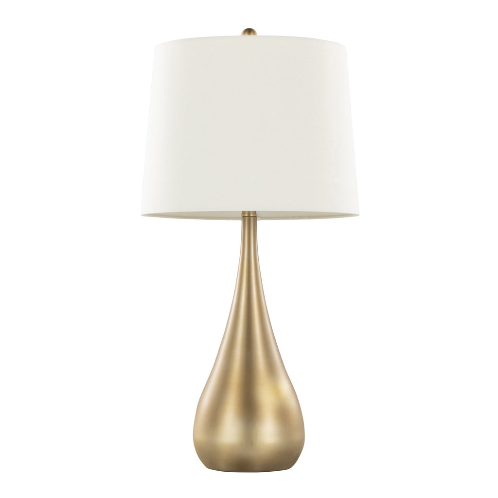 29" Contemporary Metal Table Lamp