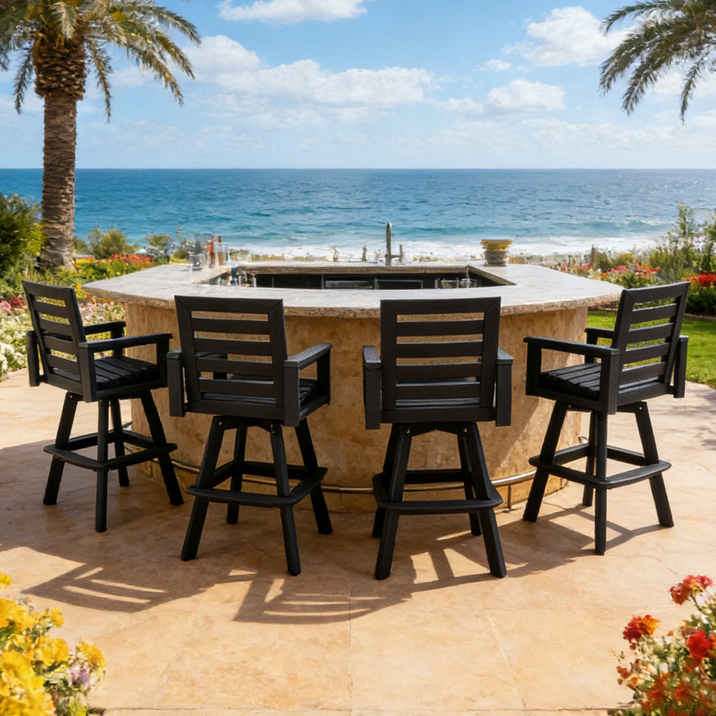Outdoor Swivel Bar Stools