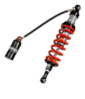 Bitubo Suspension Bitubo CLU1 Monoshock Adjustable: Spring Preload, Rebound, Double Compression, Length, Red Spring H0140CLU11