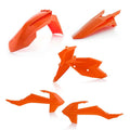 Acerbis 17-19 KTM XC-W150/250/300/ EXC-F250/350/450/500 Plastic Kit - 16 Orange 2634065226