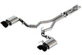 Borla 2020 Ford GT500 5.2L AT 3in ATAK CatBack Exhaust w/ Black Chrome Tips 140837BC