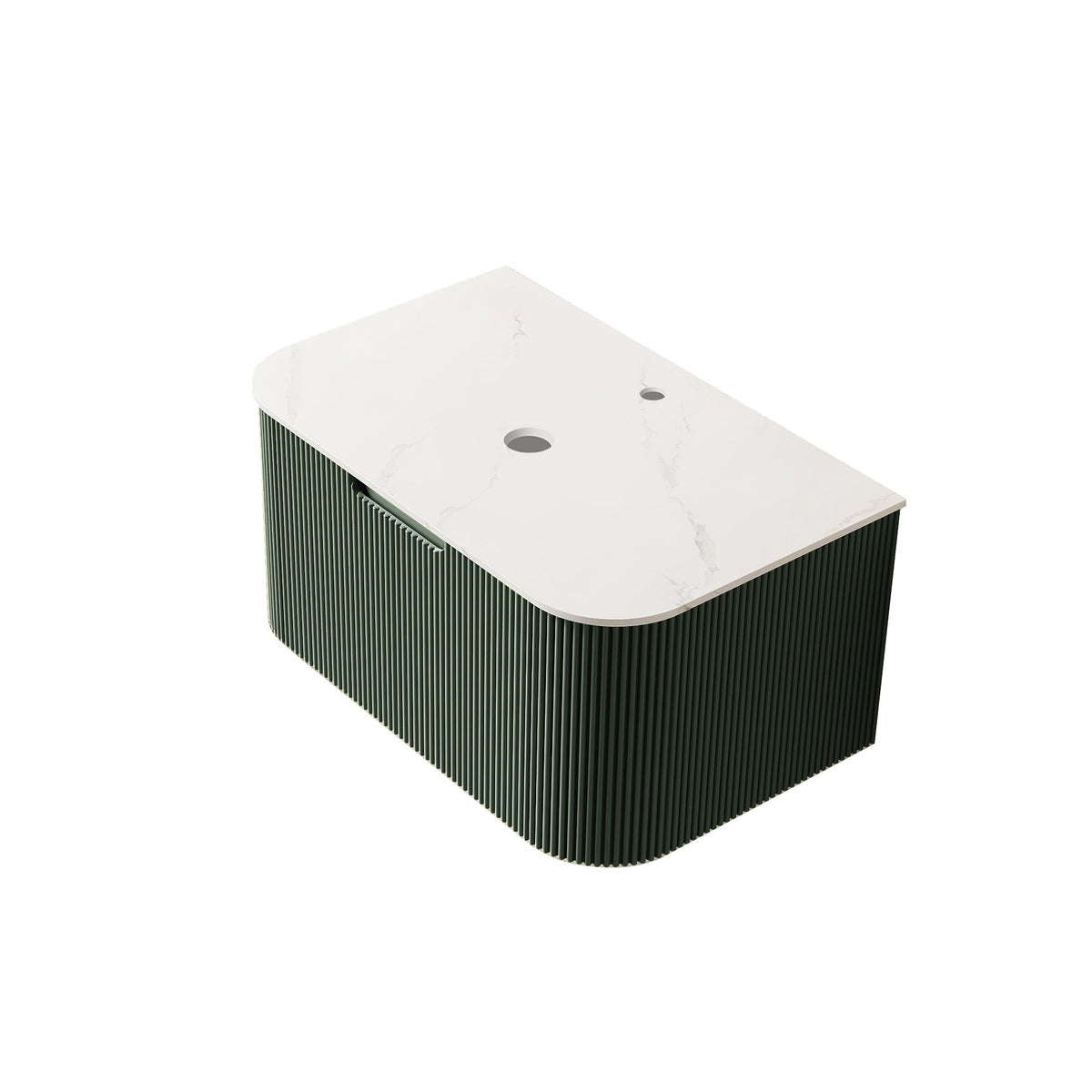 Dina 30'' Wall Mounted Plywood Cabinet with Carrara