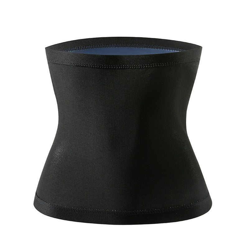 Europe And The United States Cross-border Sweat Belly Belt Sports Yoga Fitness Sauna Sweat Waist Protection Zipper Body Shaping Belt