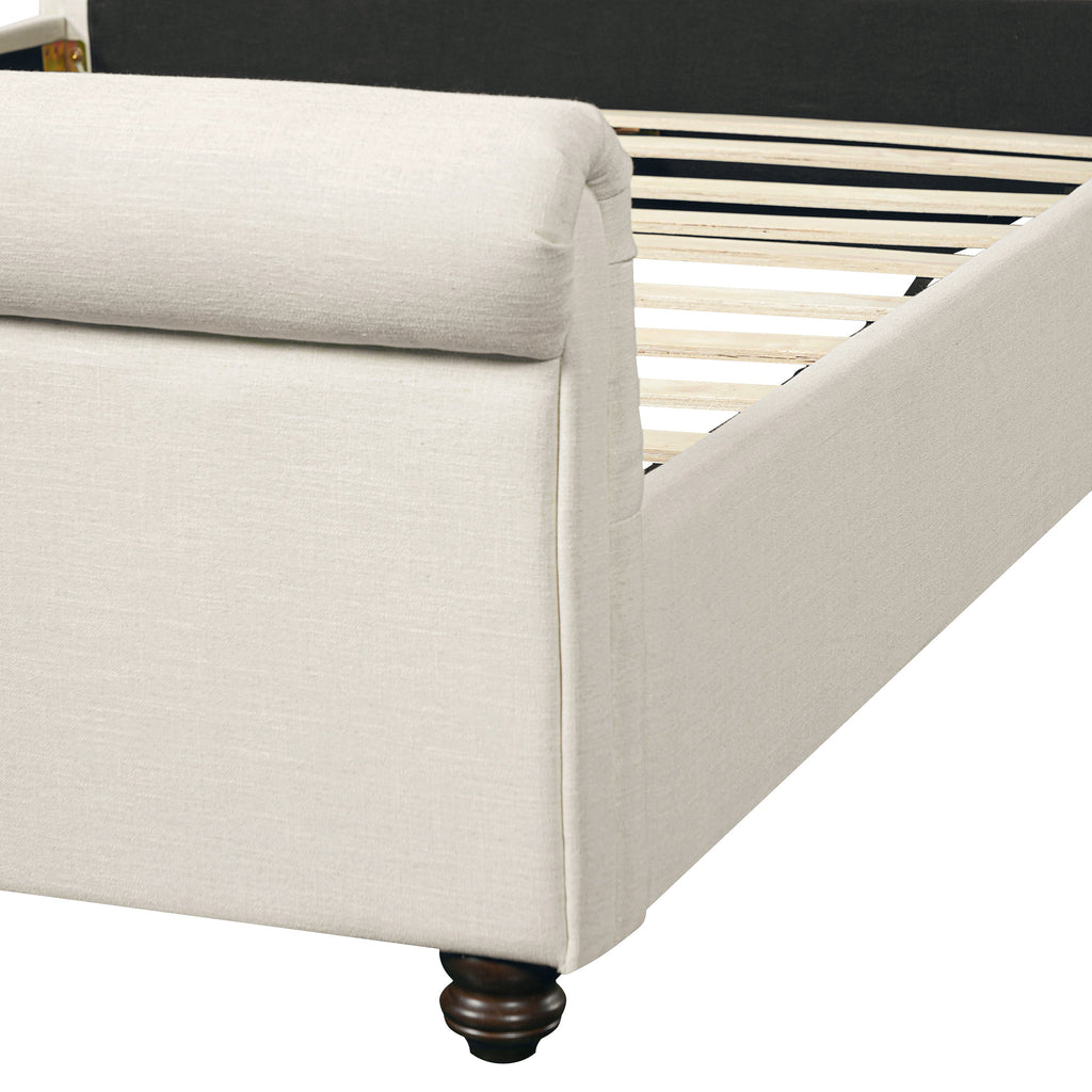 Queen Size Upholstered Bed Frame