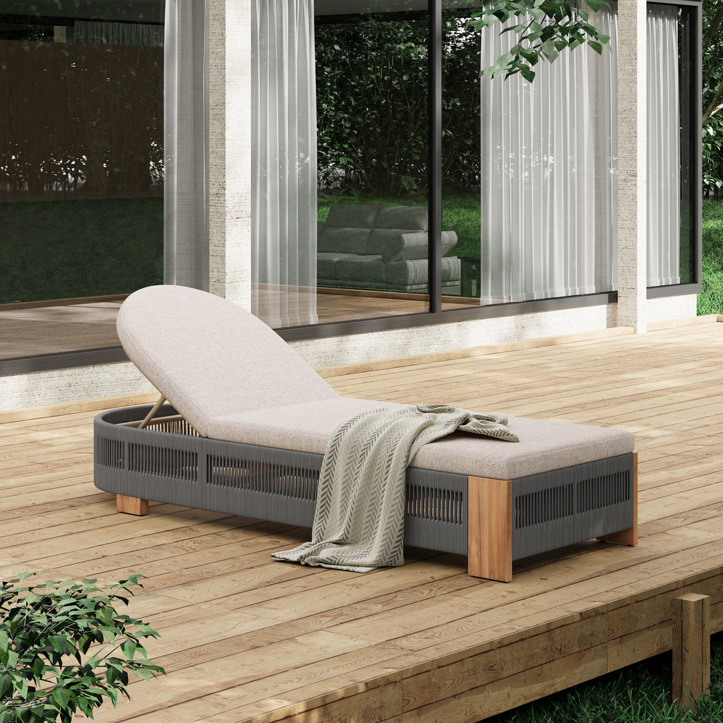 Outdoor Chaise Lounge Chair