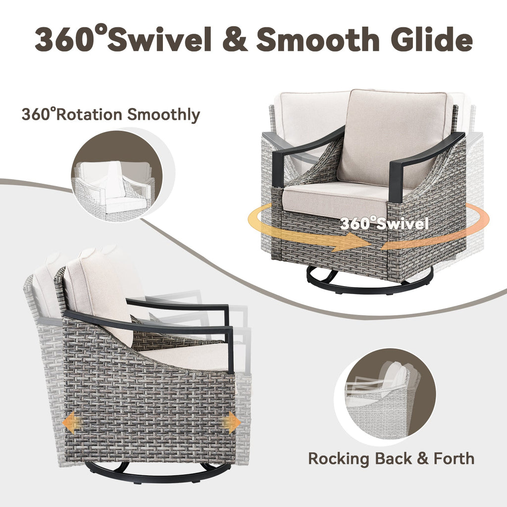 3-Piece Outdoor Conversation Set