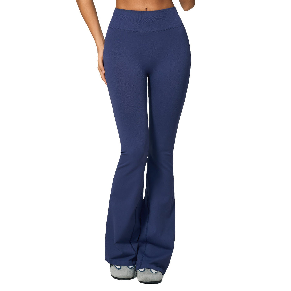Zechuang's New Seamless Fitness Bell-bottom Pants Are High-waisted, Slimming, Butt-lifting, And Highly Elastic Sports Yoga Pants For Women 4535