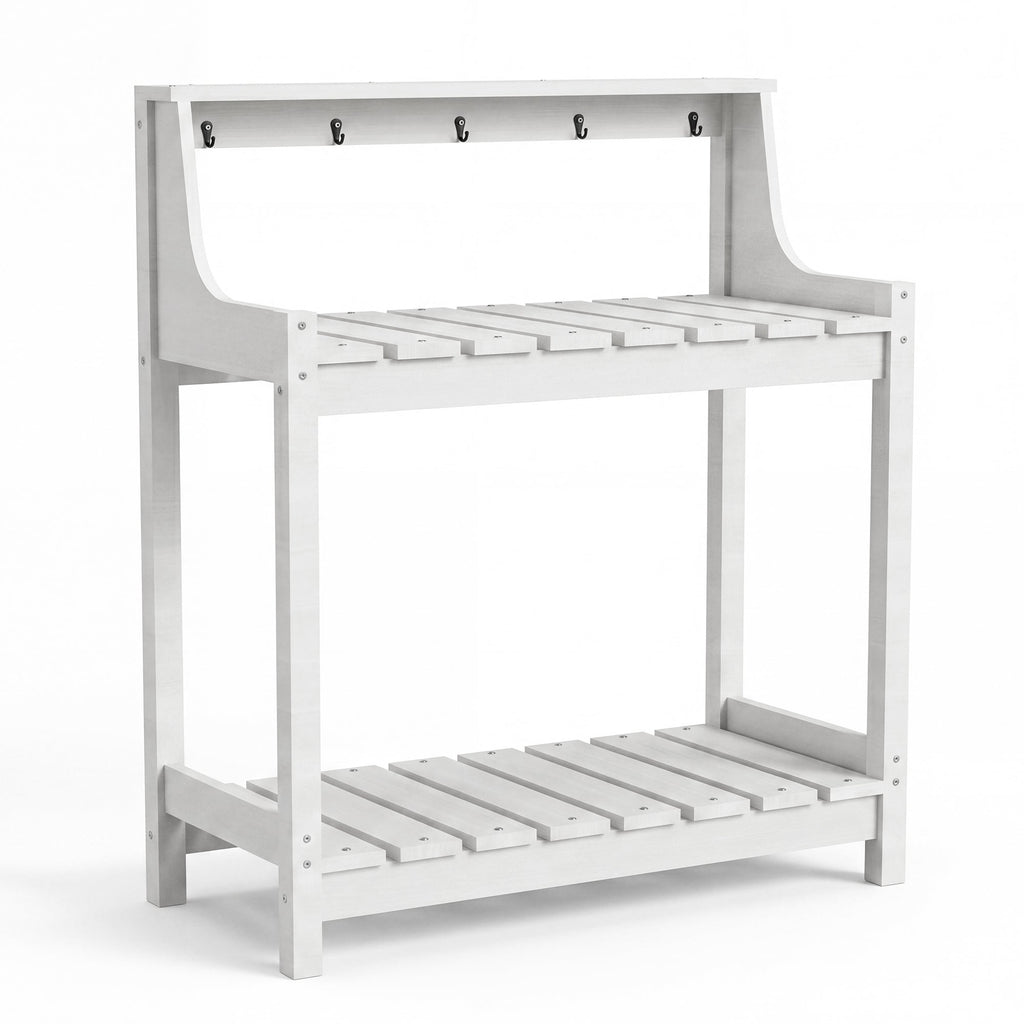 HDPE Garden Potting Table with Storage for Outdoor Use