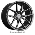 XXR 559 Wheel Chromium Black 19x10 +40 5x4.5