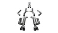 Corsa 17-18 Dodge Challenger 5.7L V8 Xtreme Cat-Back Dual Rear Exit w/3.5in Black Tips 21006BLK