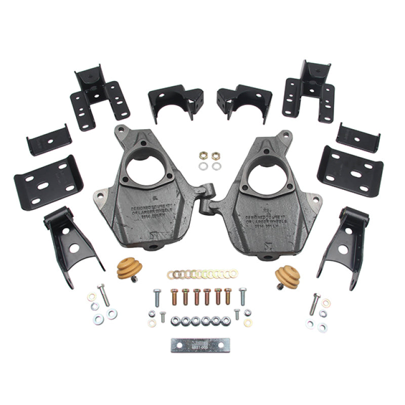 Belltech LOWERING KIT 16.5-17 Chevy Silverado Standard Cab 2WD 3-4F / 5-6R 1012