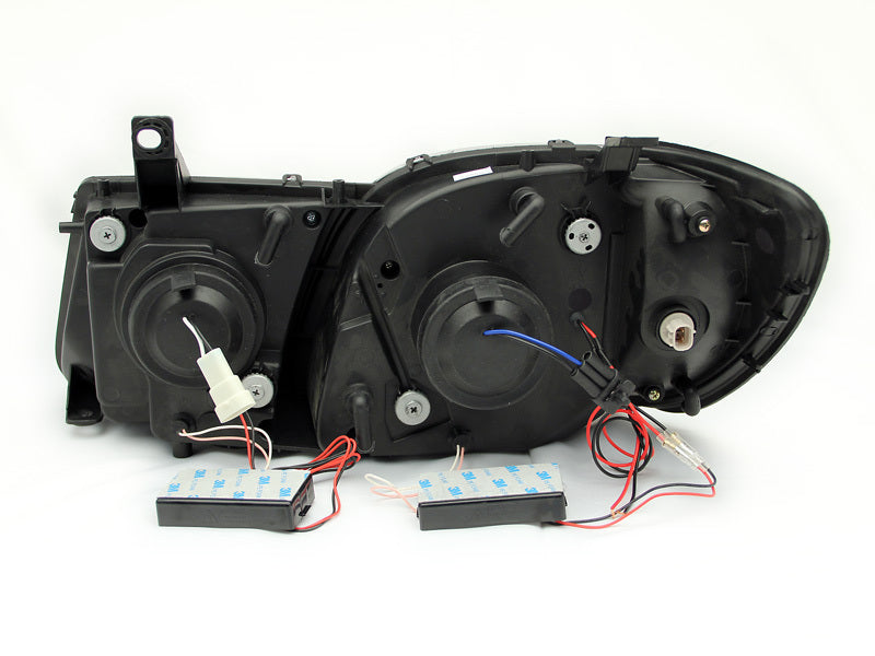 Anzo 1998-2007 Lexus Lx470 Projector Headlights w/ Halo Chrome (CCFL)