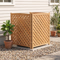 3-Panel Outdoor Air Conditioner Fence Screen