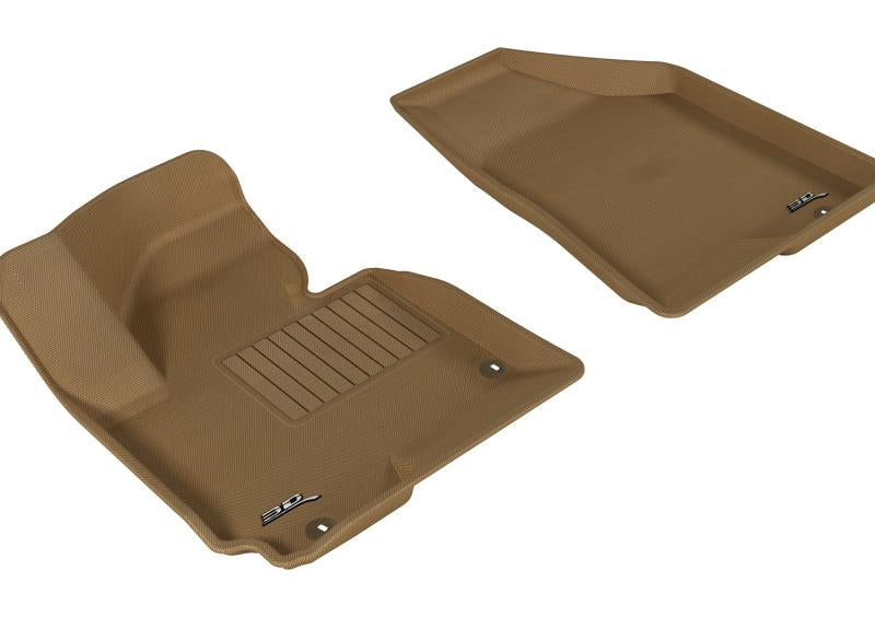 3D MAXpider 2014-2016 Kia/Hyundai Sportage/Tucson Kagu 1st Row Floormat - Tan L1KA02611502