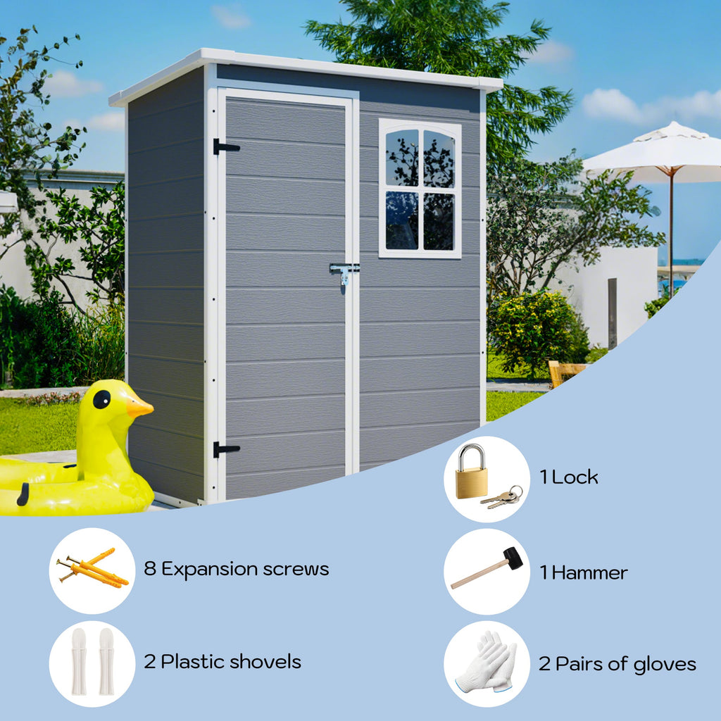 5x3ft Premium Shed