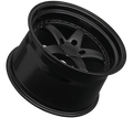 XXR 565 Wheel Flat Black / Gloss Black Lip 18x9.5 +38 5x4.5
