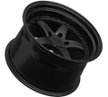XXR 565 Wheel Flat Black / Gloss Black Lip 18x9.5 +38 5x120