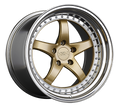 XXR 565 Wheel Hyper Gold / Platinum Lip 18x9.5 +38 5x120