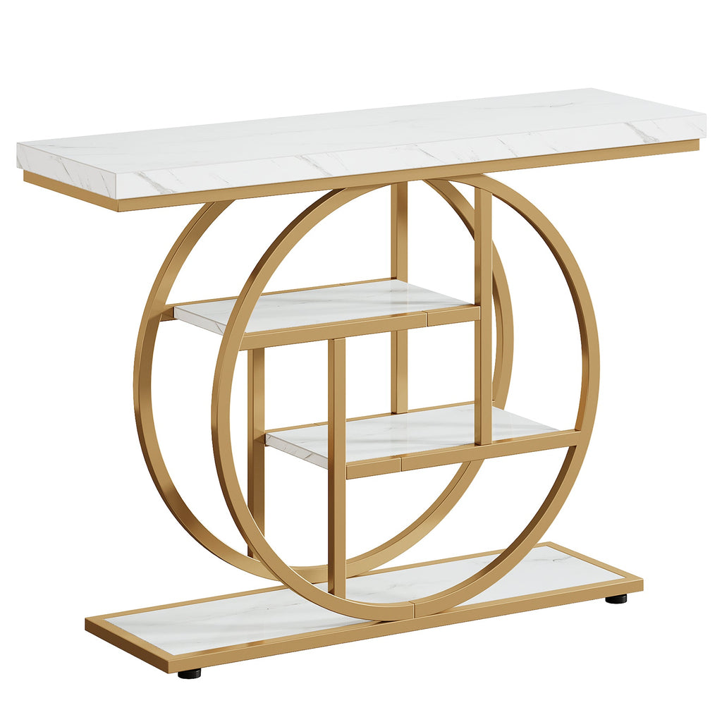 41.3" Industrial Console Table