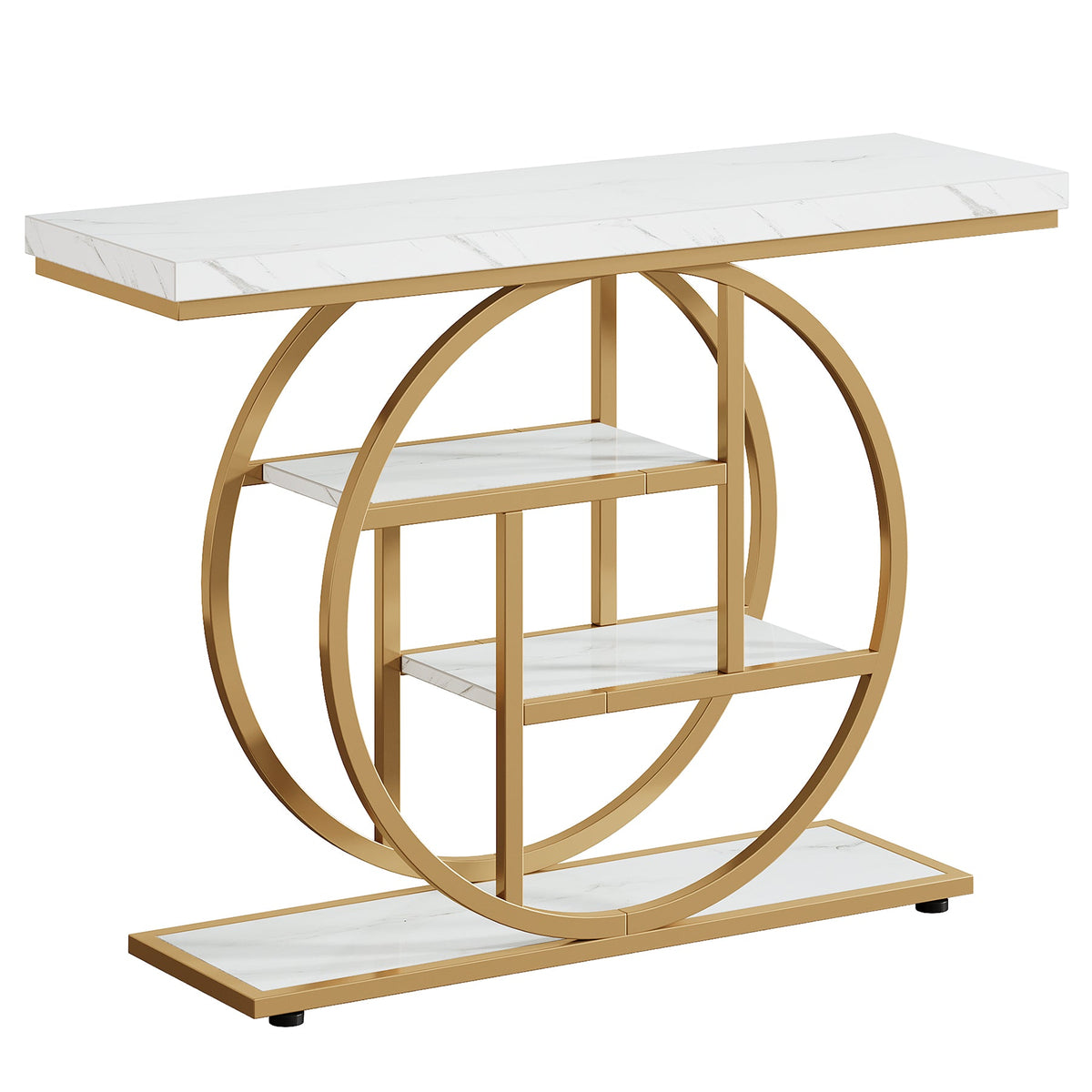41.3" Industrial Console Table