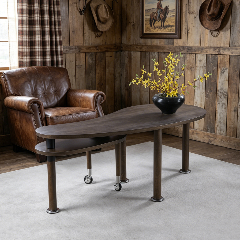 360 Degree Rotatable Coffee Table