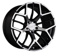 XXR 566 Wheel Black / Machined 18x10 +20 5x4.5