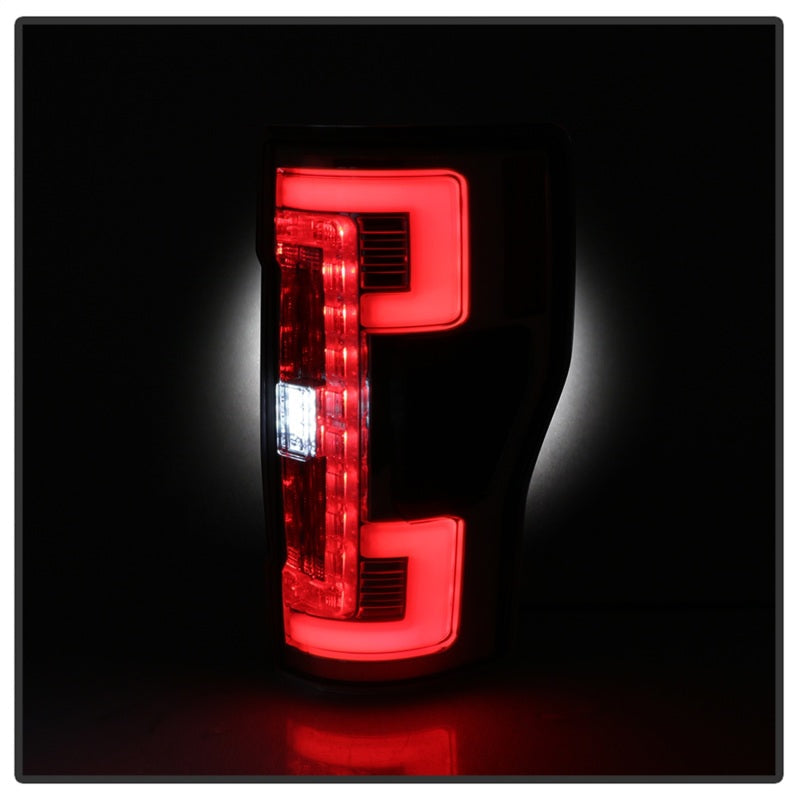 Spyder 17-18 Ford F-250 Super Duty (Excl LED Models) LED Tail Lights - Chrome (ALT-YD-FS17-LED-C) 5085573