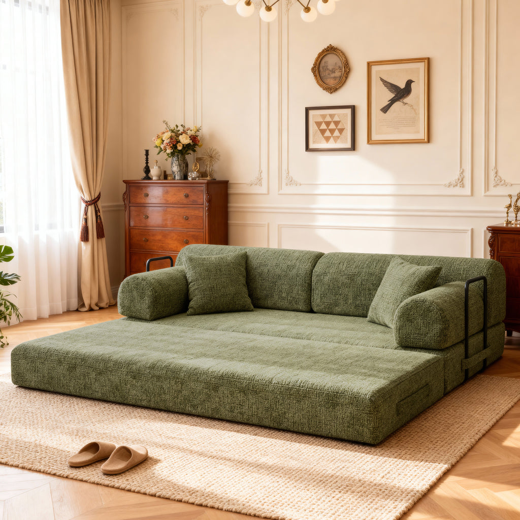 Convertible Sleeper Sofa Bed