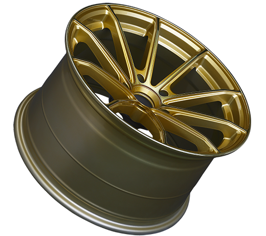 XXR 568 Wheel Liquid Gold 18x8.5 +38 5x112