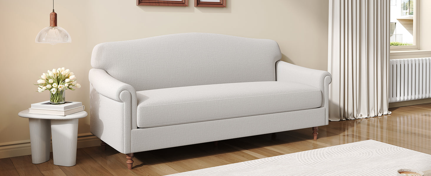 Modern Loveseat Sofa 77.5"