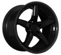 XXR 569 Wheel Flat Black / Gloss Black Lip 18x8.5 +38 5x100