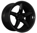 XXR 569 Wheel Flat Black / Gloss Black Lip 20x9 +35 5x4.5
