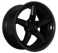 XXR 569 Wheel Flat Black / Gloss Black Lip 18x10 +20 5x4.5