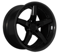XXR 569 Wheel Flat Black / Gloss Black Lip 18x10 +35 5x100