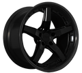 XXR 569 Wheel Flat Black / Gloss Black Lip 20x9 +35 5x120