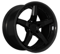 XXR 569 Wheel Flat Black / Gloss Black Lip 18x10 +35 5x120