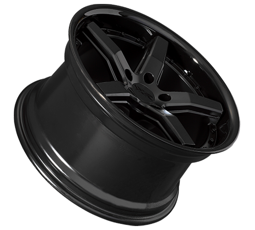 XXR 569 Wheel Flat Black / Gloss Black Lip 20x10.5 +40 5x4.5