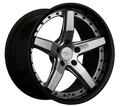XXR 569 Wheel Silver / Gloss Black Lip 20x9 +20 5x4.5