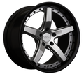 XXR 569 Wheel Silver / Gloss Black Lip 20x10.5 +40 5x120