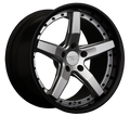 XXR 569 Wheel Silver / Gloss Black Lip 20x10.5 +25 5x4.5