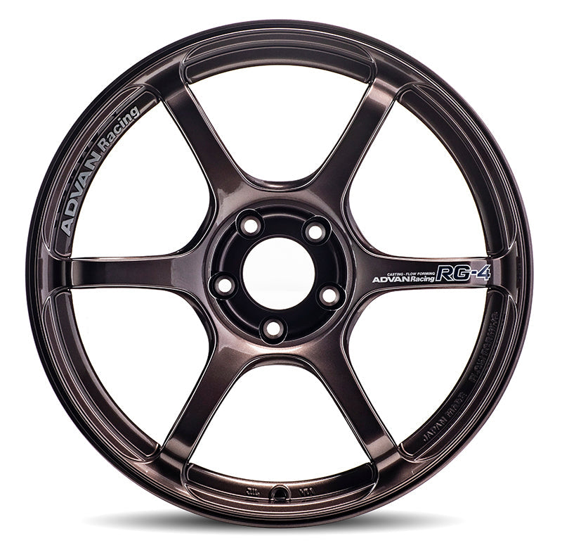 Advan RG-4 18x8 +44 5-114.3 Racing Copper Bronze Wheel YA48G44ECB