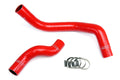 HPS Performance HPS Red Reinforced Silicone Radiator Hose Kit Coolant Nissan 89-98 240SX w/ SR20DET