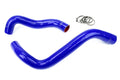 HPS Blue Reinforced Silicone Radiator Hose Kit Coolant Ford 99-01 F250 Superduty w/ 7.3L Diesel Single Alternator