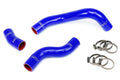 HPS Performance Products HPS Blue Reinforced Silicone Radiator Hose Kit Coolant Subaru 13-16 BRZ