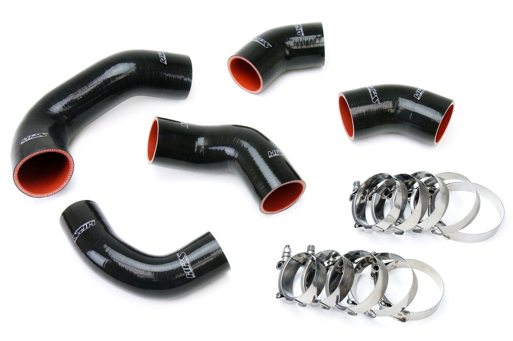 HPS Performance HPS Silicone Intercooler Hose Kit Mitsubishi 2003-2007 Lancer EVO 8 9 MR US-Spec, 57-1227